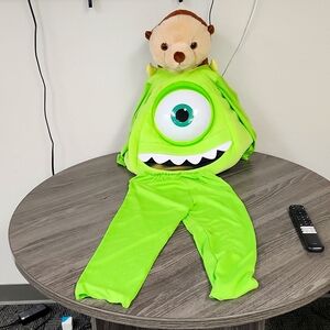 Kids Mike Wazowski costume for 2-3 year old kids